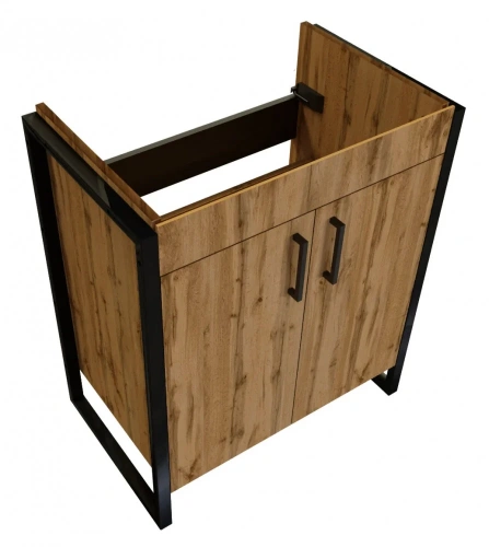 Тумба под раковину 1MarKa Grunge Loft Ц0000008499 70х40 цвет коричневый