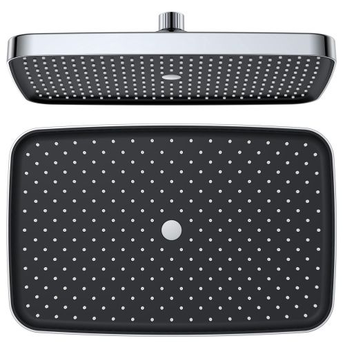 Верхний душ Savol SK-DP01 черный/хром