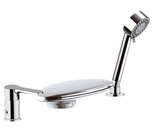 Смеситель Remer Winner W07UF на борт ванны хром