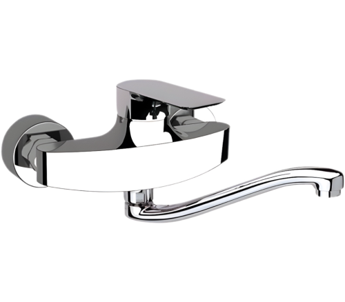 Смеситель для кухни Remer Infinity I41S настенный хром