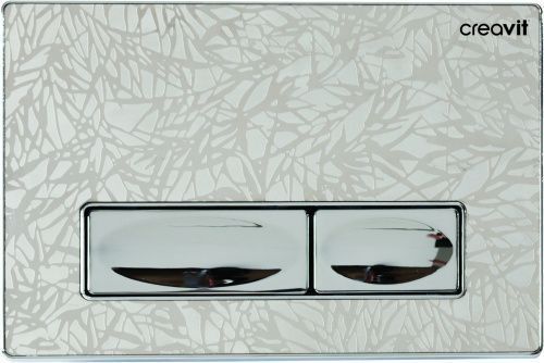 Клавиша смыва механическая Creavit GP4009.36 цвет серый
