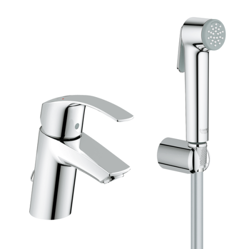 Смеситель Grohe Eurosmart 23124002 на раковину хром