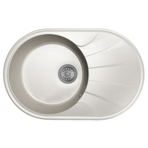 Кухонная мойка Dr.Gans Виола 740 25.140.C0740.401 75х50 цвет белый поверхность матовая