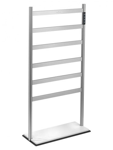 Полотенцесушитель электрический Wonzon & Woghand Essen WW-A406-BR 50х95 никель