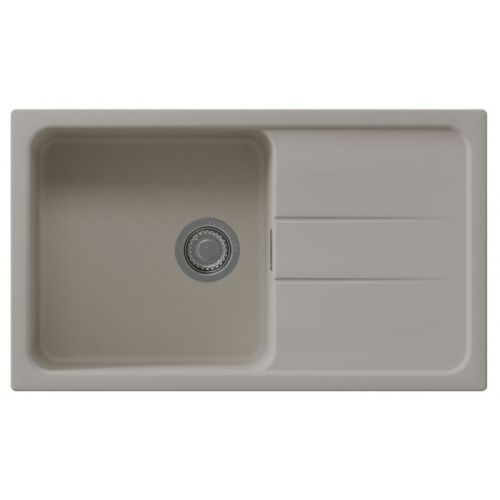 Кухонная мойка Florentina Специя 860 17.060.D0860.305 85х50 цвет серый поверхность матовая