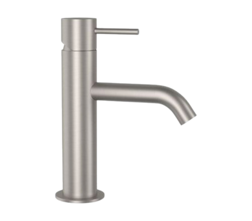 Смеситель Remer X Style Inox SSX12 на раковину нержавеющая сталь