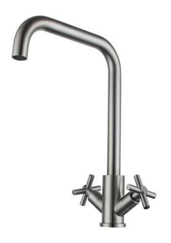 Смеситель для кухни Fmark FS8412 на мойку сатин