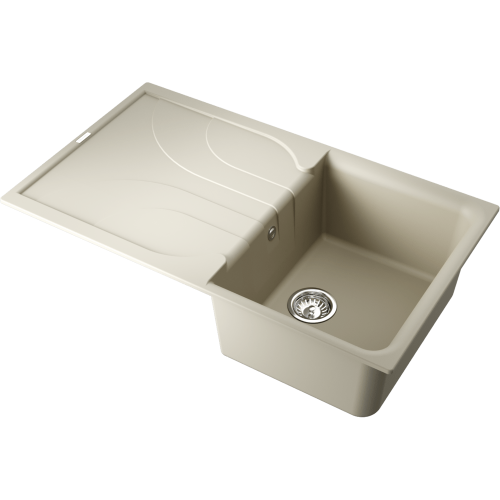 Кухонная мойка Omoikiri Yasugata 86 4993869 85х50 цвет бежевый