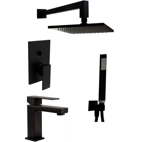 Душевая система Paffoni Elle KITEL015NO071 встраиваемая в стену