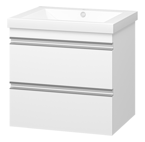 Тумба под раковину Misty Ингрид П-Инг-01060-011П2Я 60х50 подвесная цвет белый