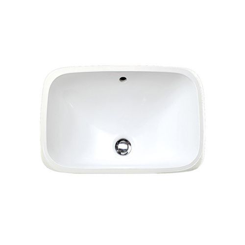 Раковина керамическая Devon Devon Swindon ACSWINDONDS bi 60 см встраиваемая цвет белый без отверстий под смеситель