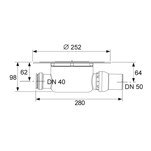 Сифон для душевого трапа Tece TECEdrainpoint S 3601500 - фото 2