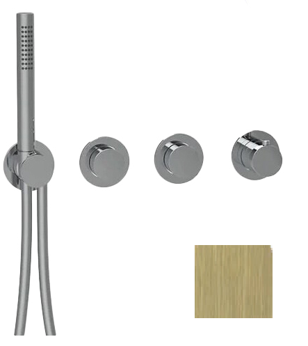 Смеситель Almar Modular Push E180433.HB встраиваемый в стену латунь