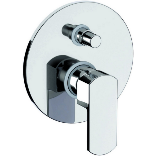 Смеситель для душа Cisal Roadster RR00210021 Акция встраиваемый в стену хром (внешняя часть)