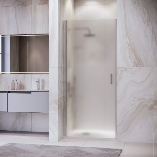 Душевая дверь RGW Leipzig 351200309-21 90х195 стекло матовое профиль хром