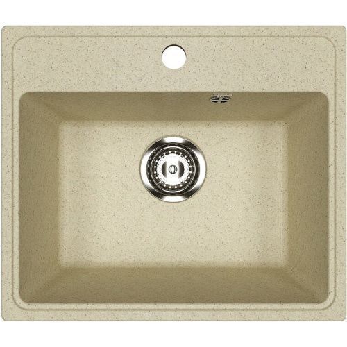 Кухонная мойка Ulgran Practik PR-M 490-002 50х40 цвет бежевый поверхность матовая