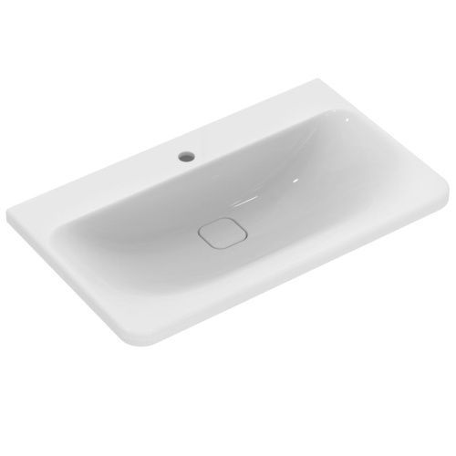 Раковина керамическая Ideal Standard TONIC II K087901 80х50 подвесная цвет белый 1 отверстие под смеситель