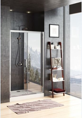 Душевая дверь Aquanet Delta NPE6121 120х200 стекло прозрачное профиль хром