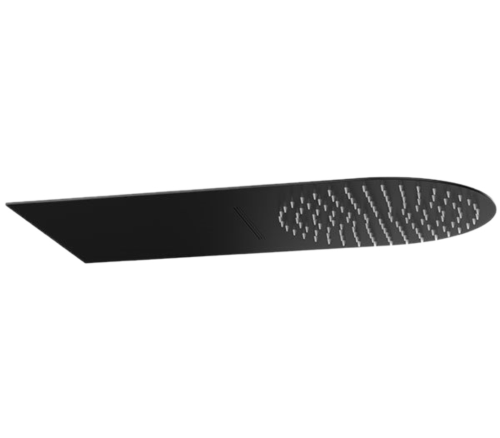 Верхний душ Remer 350UFMCANOX 25х50 черный