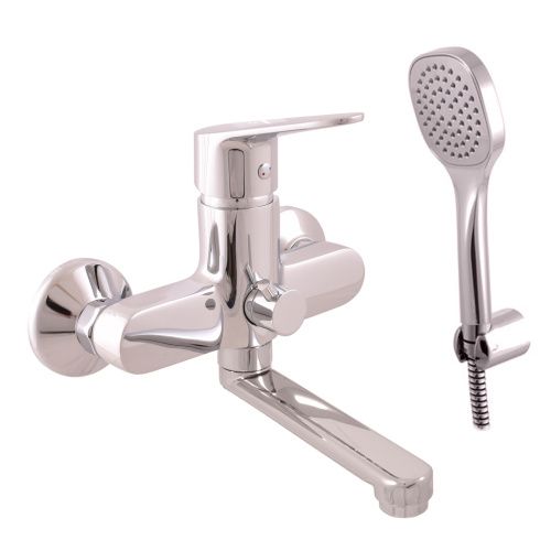 Смеситель для ванны и душа RavSlezak VICTORIA VI251.5/1 настенный хром