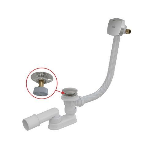 Слив-перелив для ванны Alcadrain A508CKM-100 хром