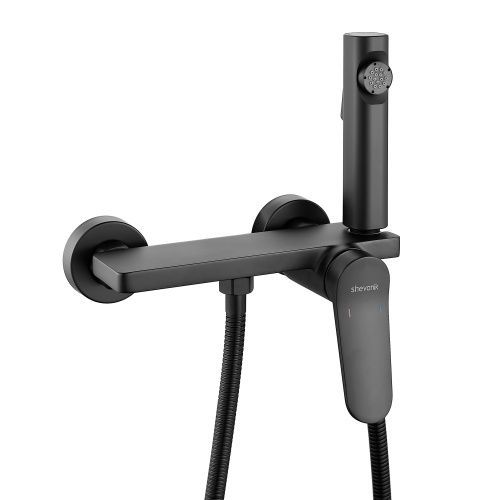 Гигиенический душ со смесителем Shevanik S43H S4305H-1 черный