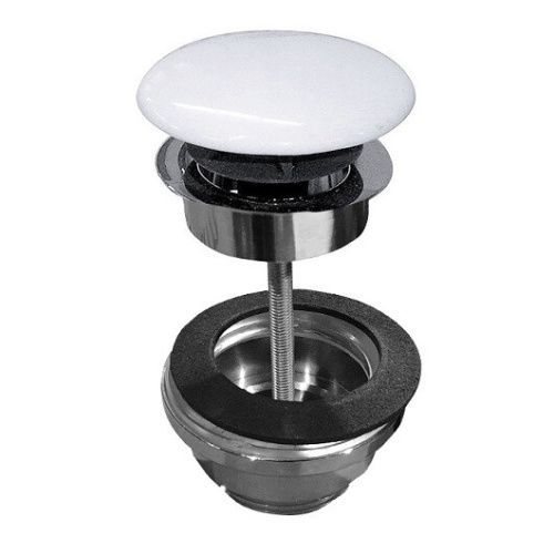 Донный клапан Scarabeo 10010/C CR WHITE