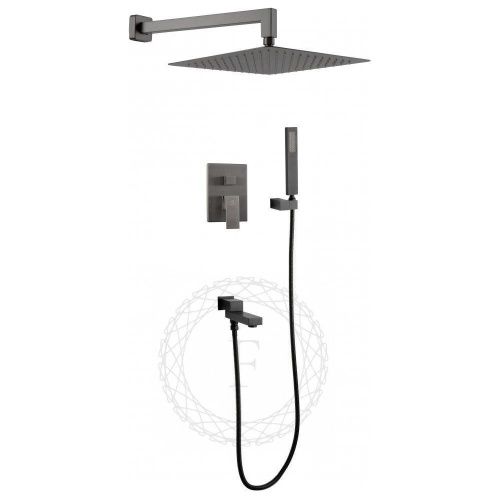 Душевая система Filarete FL1040BG встраиваемая в стену цвет серый