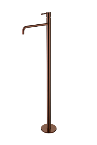 Смеситель Boheme Uno 107-BRB напольный бронза