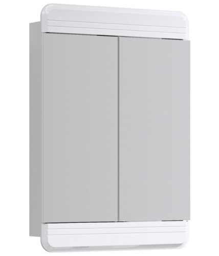 Зеркало-шкаф Aqwella Y Kor.04.06 60х90 подвесной цвет белый