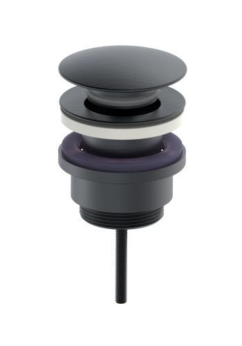 Донный клапан Wonzon & Woghand WW-88SS07-BGM серый