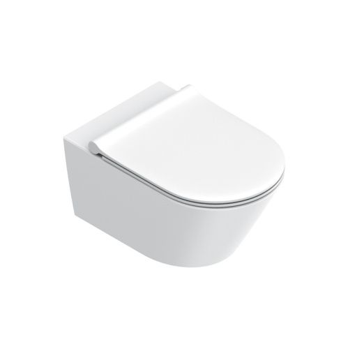 Чаша унитаза подвесная Catalano Zero 111550021 цвет белый без сиденья безободковая смыв торнадо