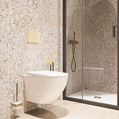 Унитаз подвесной Veconi Moro XL VMO-52T белый с сиденьем микролифт безободковый смыв торнадо