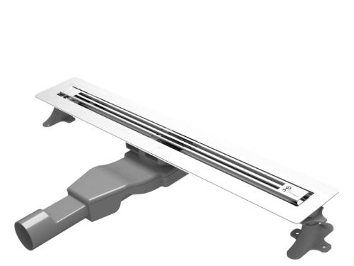 Душевой лоток Boheme Infinity 981-60-CR 60х5 хром