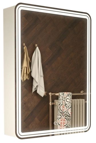 Зеркало-шкаф Azario Adriana CS00069512 60х80 подвесной цвет белый