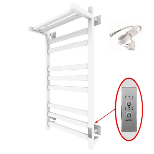 Полотенцесушитель электрический Тругор Пэк сп Пэксп21квП/8050белыйВГП 55х80 белый