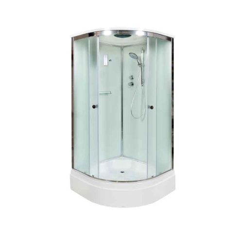 Душевая кабина AvaCan D279SEL 90х90 четверть круга с крышей ориентация универсальная