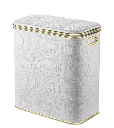 Корзина для белья Geralis Croco KWG-M