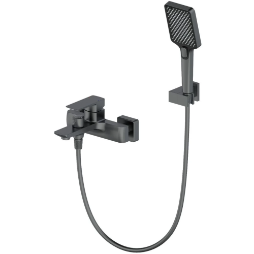 Смеситель для ванны Wonzon & Woghand Edge WW-88639003A-BGM настенный серый