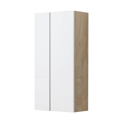 Шкаф Aquaton Мишель 1A243903MIX40 40х90 подвесной цвет белый/бежевый