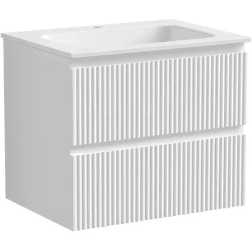 Тумба под раковину Sancos SNOB R SNR60W 60х40 подвесная цвет белый