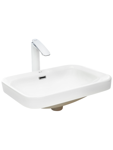 Раковина из сантехнического фаянса WeltWasser WW SK 10000004609 40 см встраиваемая цвет белый