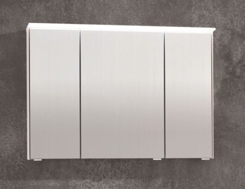 Зеркало-шкаф Puris Ice Line S2A439A89(194-307) 90х70 подвесной цвет белый