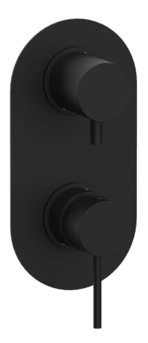 Смеситель для душа Remer X Style X92KBNO встраиваемый в стену черный