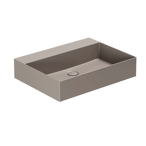 Раковина керамическая Azzurra ELEGANCE ELLP060450Q0TO*0 60 см подвесная цвет бежевый без отверстий под смеситель