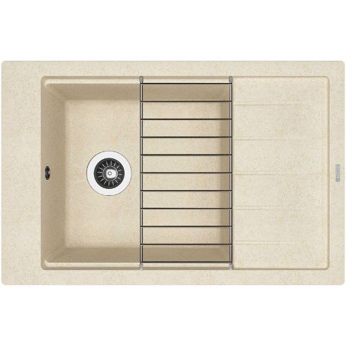 Кухонная мойка Florentina Липси 780_P 20.275.D0780.104 80х50 цвет бежевый поверхность матовая