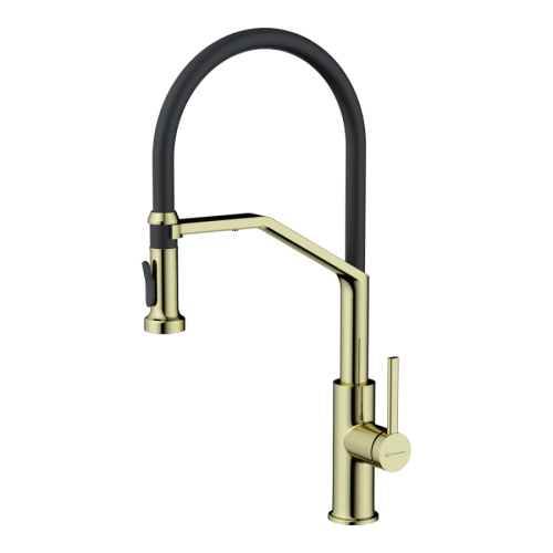 Смеситель для кухни Omoikiri Makkari 2 Plus-SB 4994496 на мойку золото