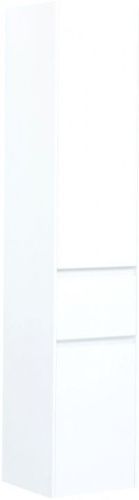 Шкаф-пенал Aquanet Бруклин 00203966 40х160 напольный цвет белый