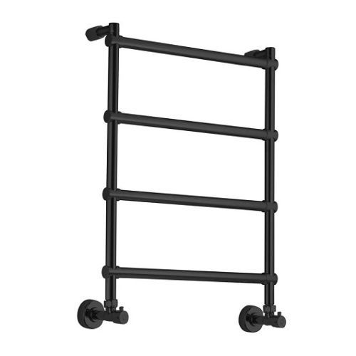 Полотенцесушитель водяной Margaroli Sole 442TS4604NO 55х70 черный