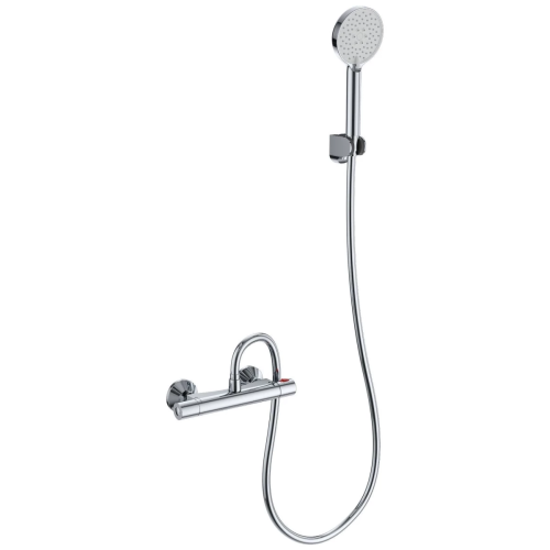 Смеситель для душа Wonzon & Woghand Inn WW-B1005-A-CR настенный хром с термостатом